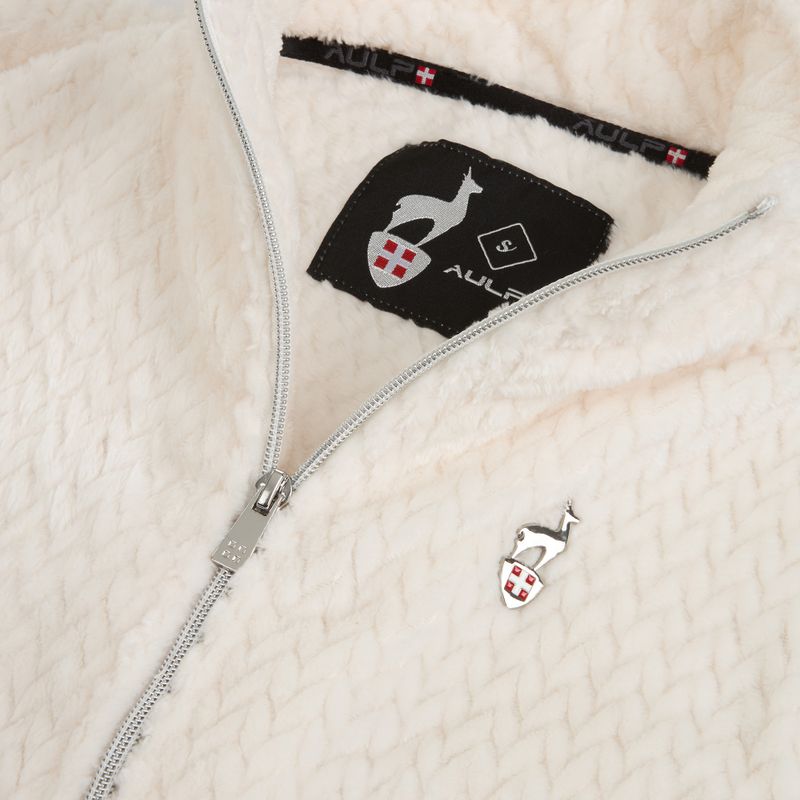Dámska fleecová mikina Aulp Becco Coral Fleece white 1 3