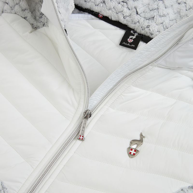 Dámska hybridná bunda Aulp Clem Hooded Hybrid white 1 3