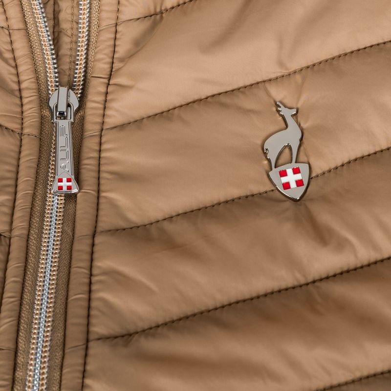 Dámska vesta Aulp Corda Hybrid taupe 1 7