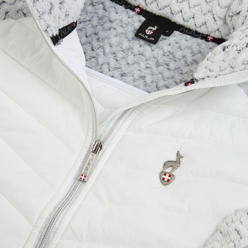 Dámska vesta Aulp Corda Hybrid white 1 3