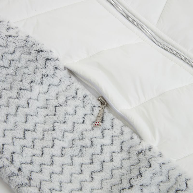 Dámska vesta Aulp Corda Hybrid white 1 4