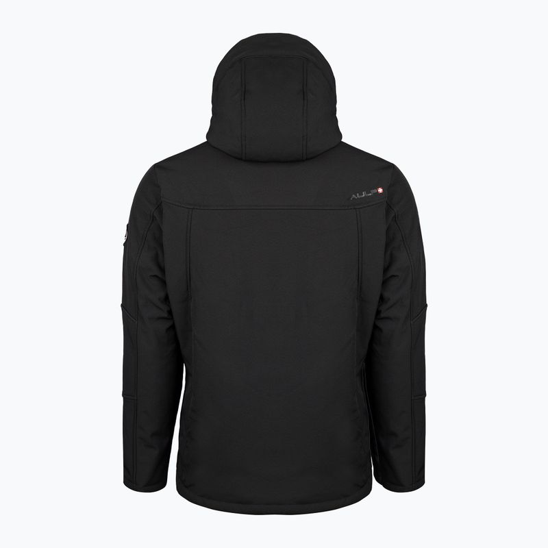 Pánska softshellová bunda Aulp Nemev Softshell black 1 4