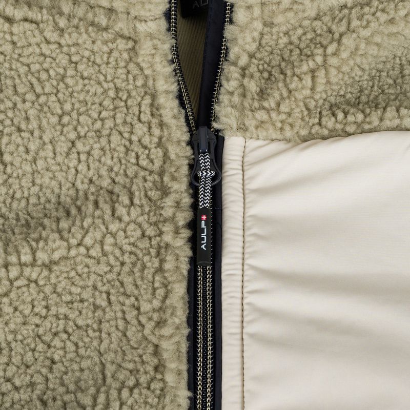 Pánska bunda Aulp Vogue Sherpa light kaki 1 5