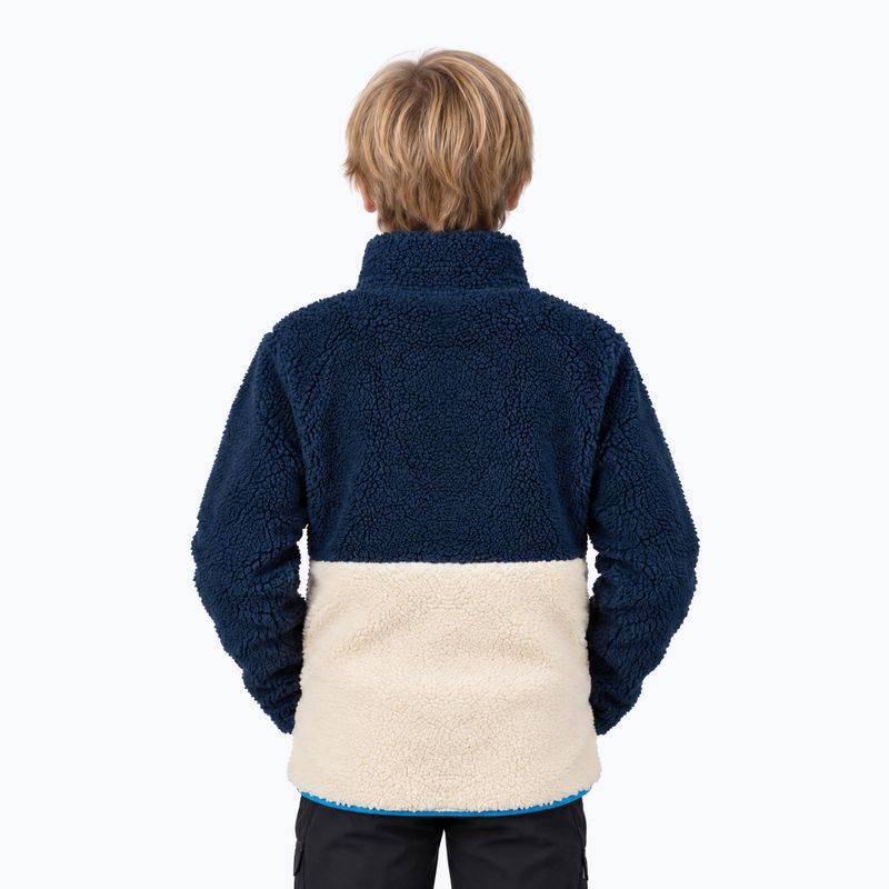 Detská fleecová mikina Aulp Tiger Sherpa blue 1 2