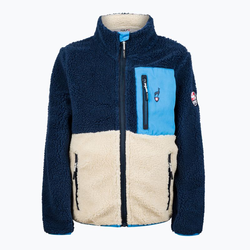 Detská fleecová mikina Aulp Tiger Sherpa blue 1 3