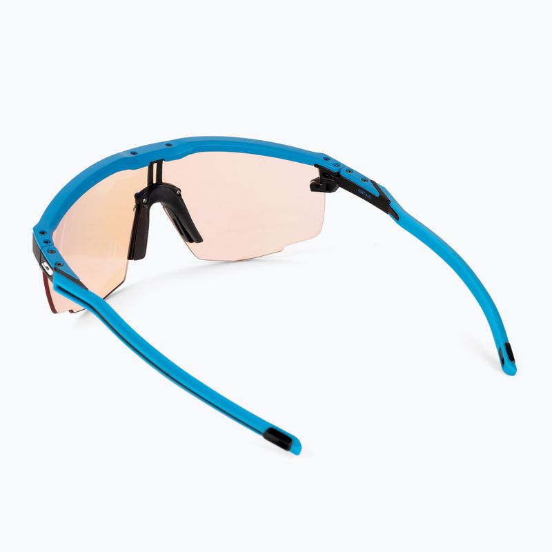 Cyklistické okuliare Julbo Ultimate Reactiv 1-3 High Contrast matné modré/čierne 2
