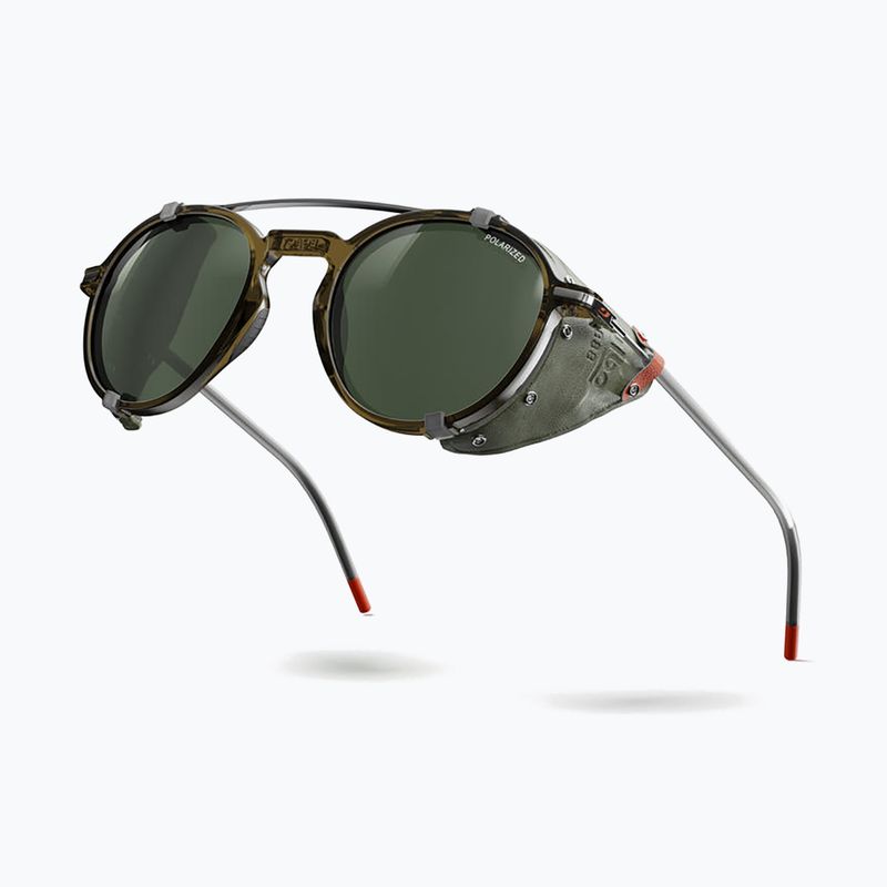 Slnečné okuliare Julbo Legacy Polarized translucent brown/khaki/orange 5