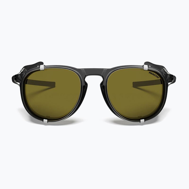 Slnečné okuliare Julbo Millenium Reactiv Polarized shiny translucent black/black/white 4