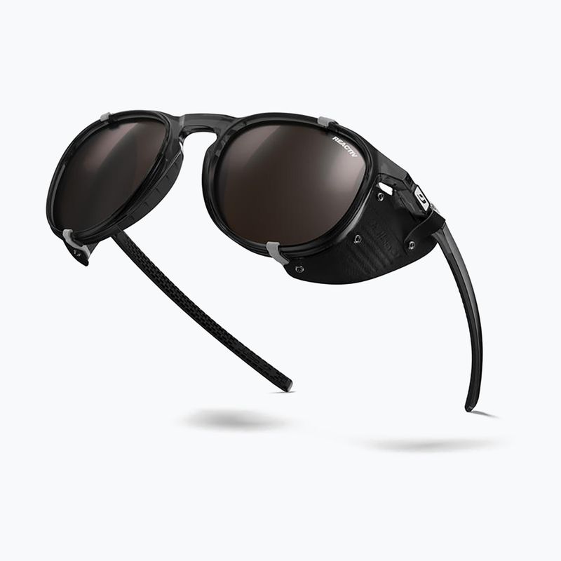 Slnečné okuliare Julbo Millenium Reactiv Polarized shiny translucent black/black/white 6