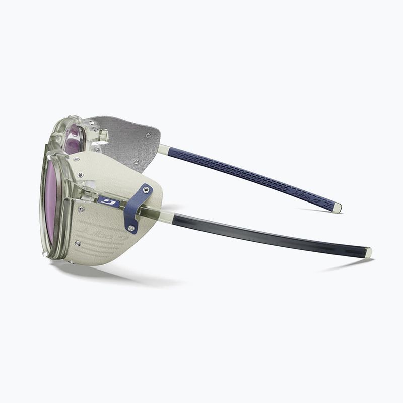 Slnečné okuliare Julbo Millenium Polarized HD shiny trans army green/white/blue 4