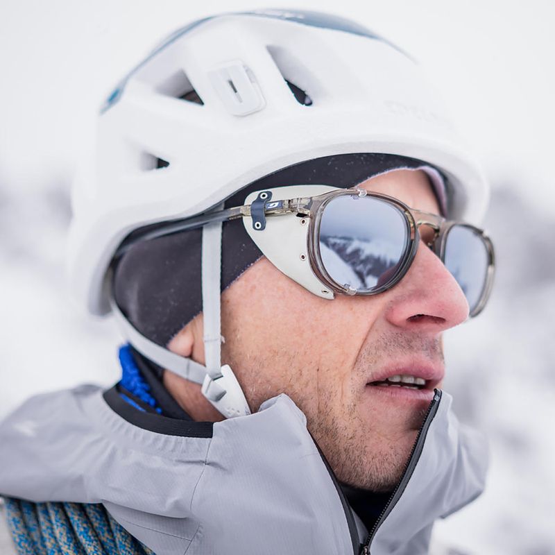 Slnečné okuliare Julbo Millenium Polarized HD shiny transparent army green/white/blue 6