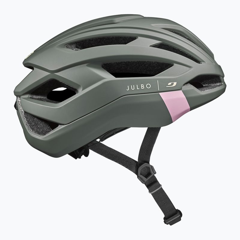 Cyklistická prilba Julbo Fast Lane army green/pink 2
