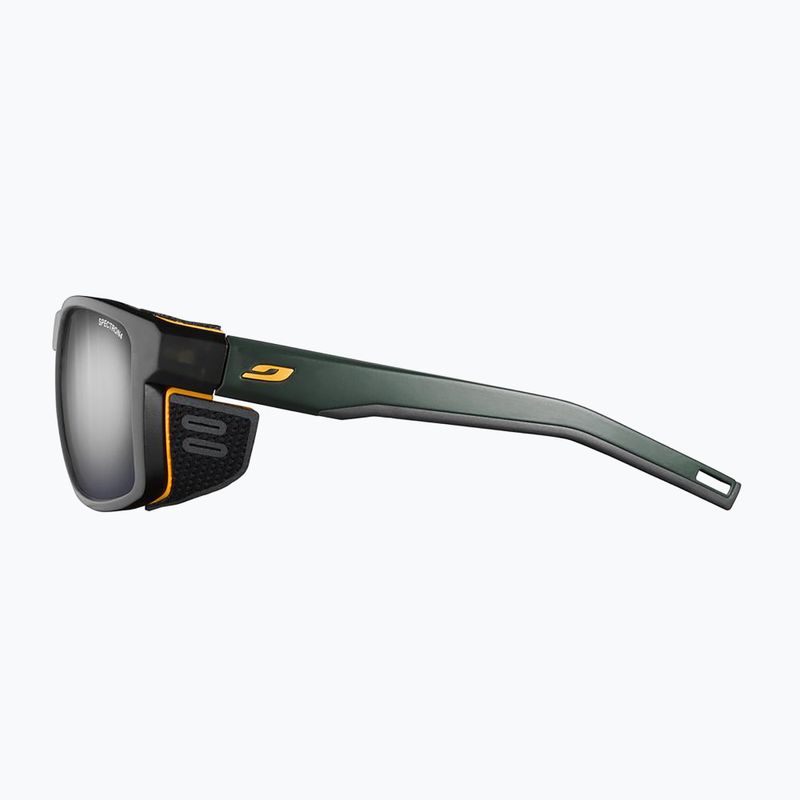 Slnečné okuliare Julbo Shield Spectron matt translucent dark green/orange 3