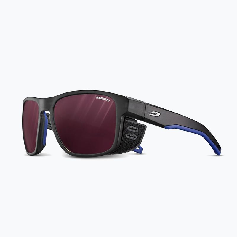 Slnečné okuliare Julbo Shield Reactiv High Contrast translucent black/blue/white