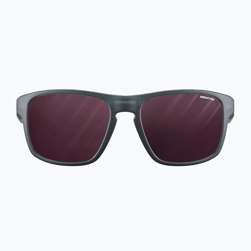 Slnečné okuliare Julbo Shield Reactiv High Contrast translucent black/blue/white 2