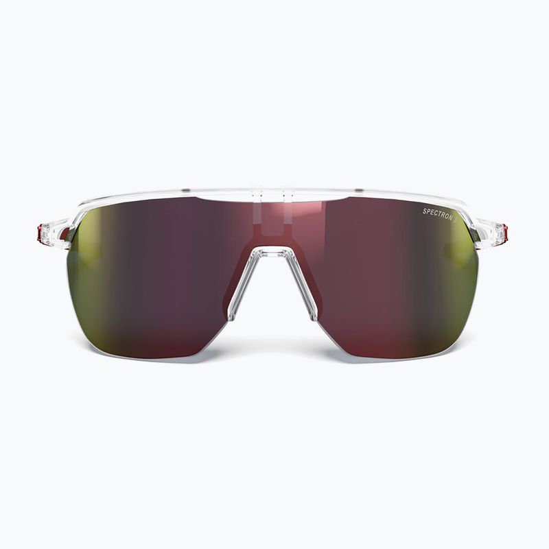 Slnečné okuliare Julbo Frequency Spectron shiny translucent crystal/red/red flash 3