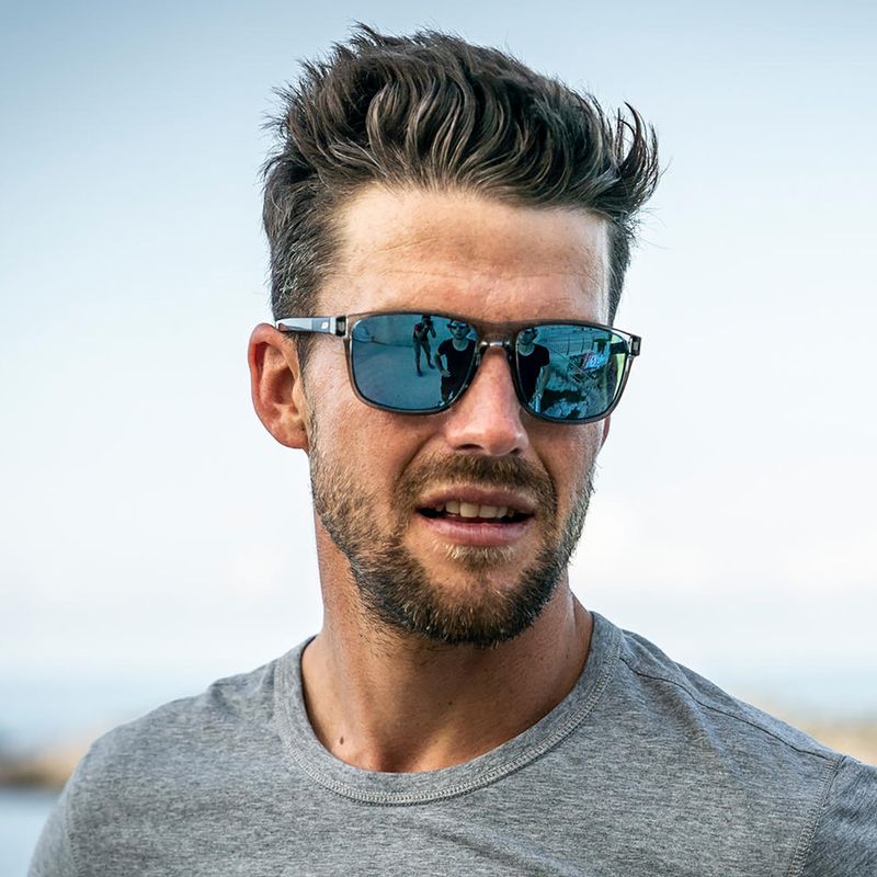 Slnečné okuliare Julbo The Streets Polarized HD shiny translucent grey/blue 4