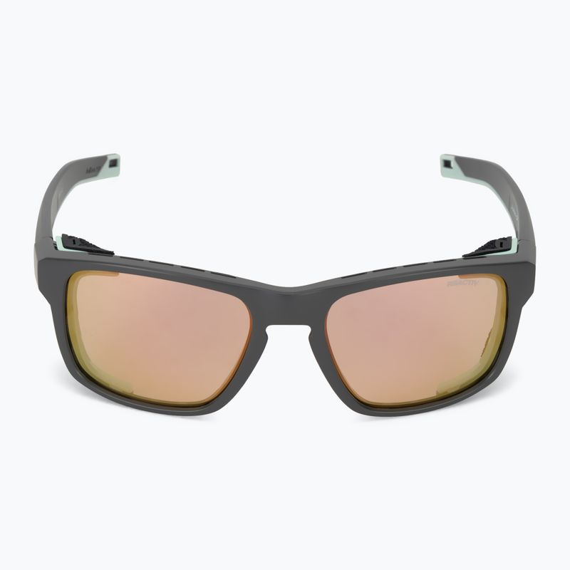 Slnečné okuliare Julbo Shield Reactiv Glare Control dark grey/green pastel 4