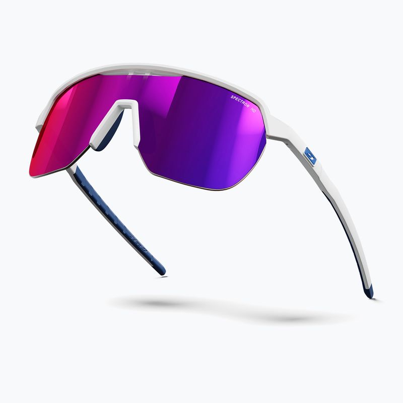 Slnečné okuliare Julbo Frequency Spectron HD matt white/blue/multilayer violet 5