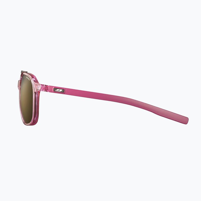 Slnečné okuliare Julbo Slack Polarized raspberry translucent glossy/raspberry matte 3