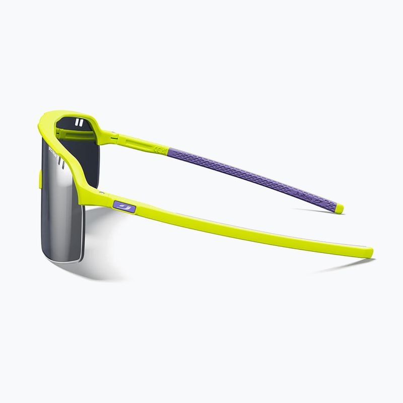 Slnečné okuliare Julbo Intensity Spectron matt fluorescent yellow/silver flash 4