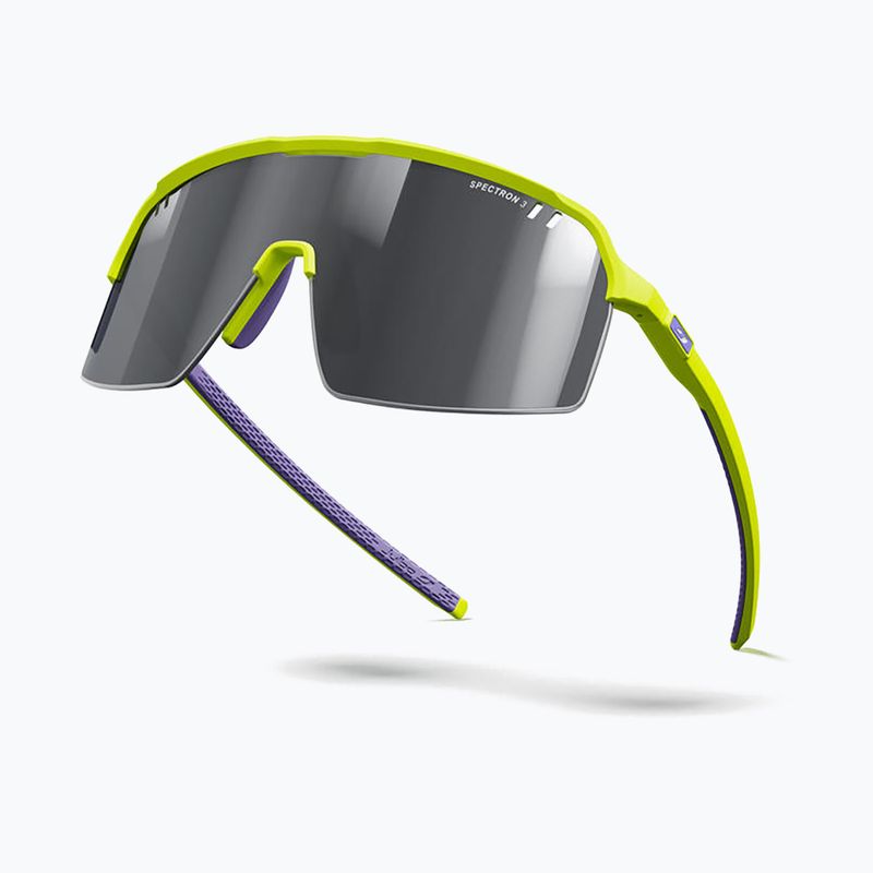Slnečné okuliare Julbo Intensity Spectron matt fluorescent yellow/silver flash 5