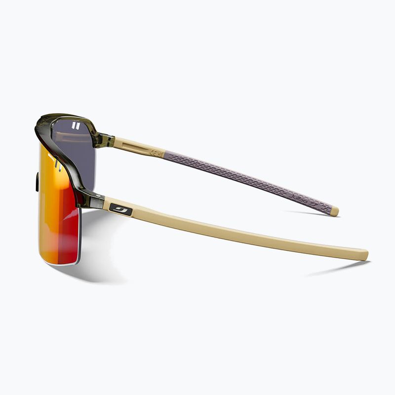 Slnečné okuliare Julbo Intensity Reactiv Light Amplifier shiny translucent army green/matt beige 4