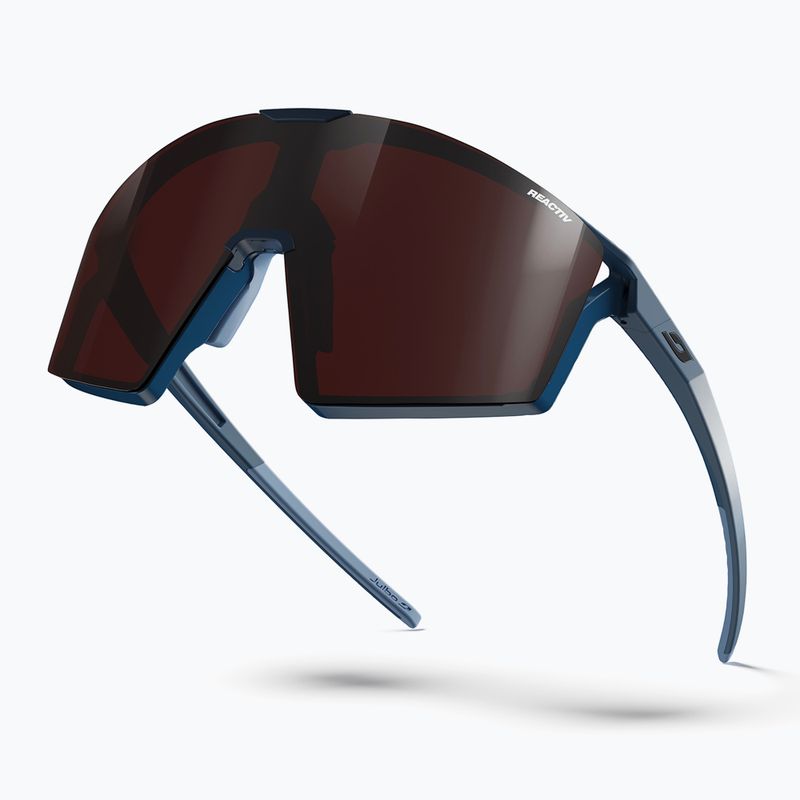 Slnečné okuliare Julbo Edge Cover Reactiv S0-S4 High Contrast blue/grey 8