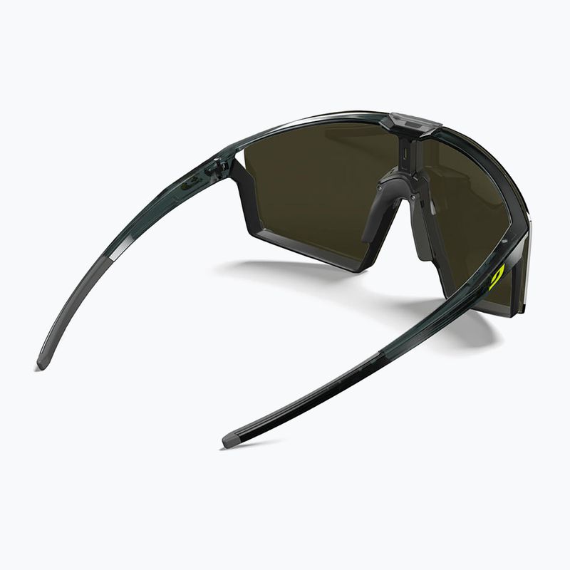 Slnečné okuliare Julbo Edge Cover Polarized HD matte fluorescent yellow/shiny transparent black 5