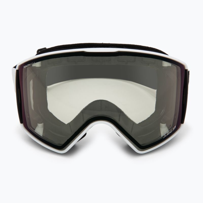 Lyžiarske okuliare Julbo Launcher Reactiv High Contrast white/black/flash purple 2