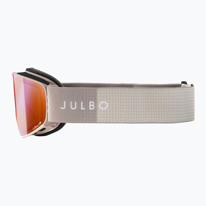 Lyžiarske okuliare Julbo Cyrius-X Reactiv High Contrast beige/brown/flash infrared 8