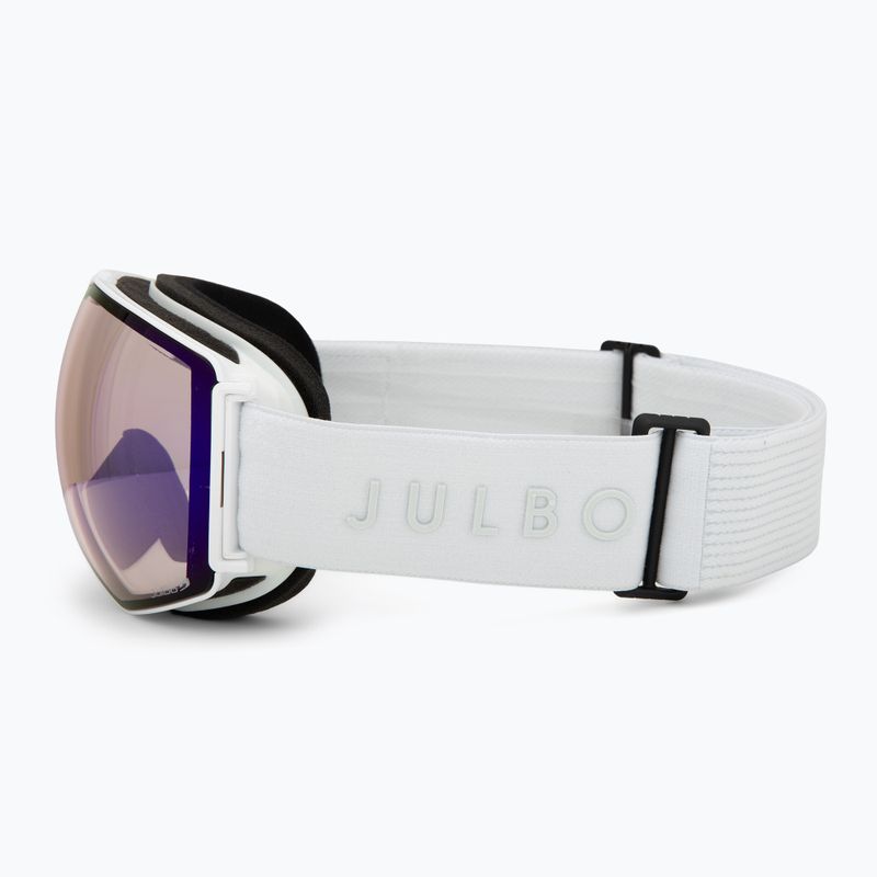 Lyžiarske okuliare Julbo Lightyear Reactiv High Contrast white/flash blue 4