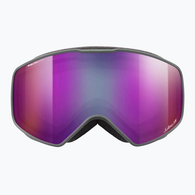 Lyžiarske okuliare Julbo Cyclon Reactiv High Contrast dark green/flash purple 2