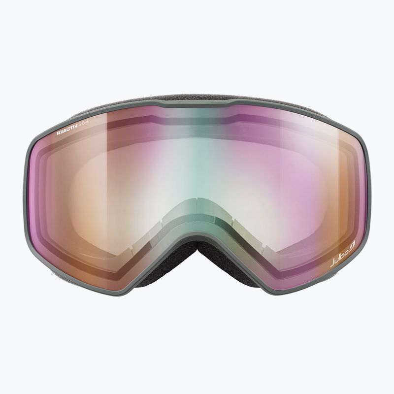 Lyžiarske okuliare Julbo Cyclon Reactiv High Contrast dark green/flash purple 3