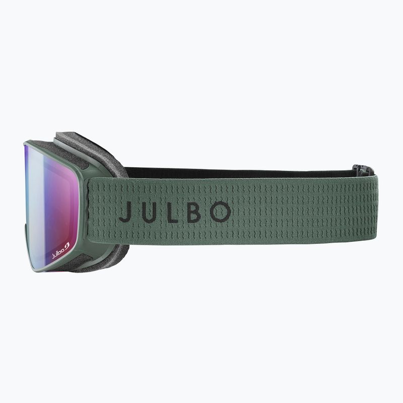 Lyžiarske okuliare Julbo Cyclon Reactiv High Contrast dark green/flash purple 4
