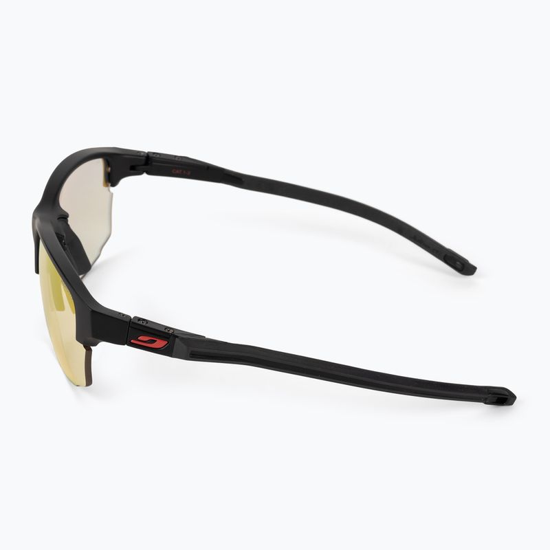 Julbo Split Reactiv 1-3 Light Amplifier matné čierne/červené cyklistické okuliare 4