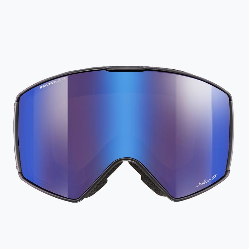 Lyžiarske okuliare Julbo Launcher Reactiv Polarized black/flash blue 2