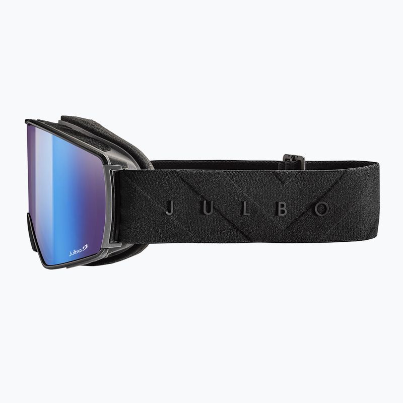 Lyžiarske okuliare Julbo Launcher Reactiv Polarized black/flash blue 4