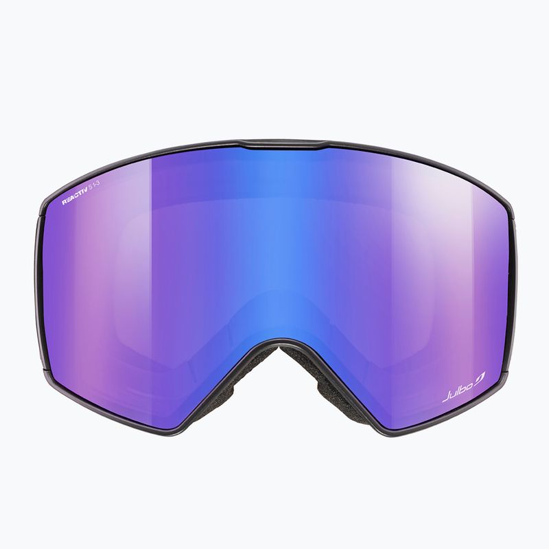 Lyžiarske okuliare Julbo Launcher Reactiv High Contrast black/flash blue 3
