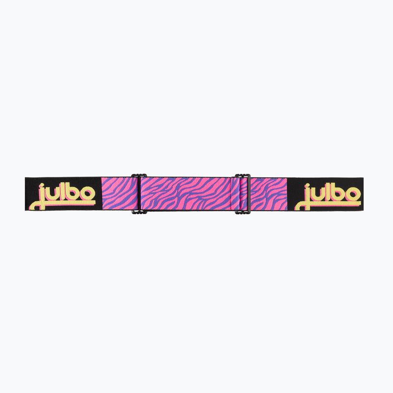 Lyžiarske okuliare Julbo Launcher Reactiv High Contrast pink/ black/ flash blue 6