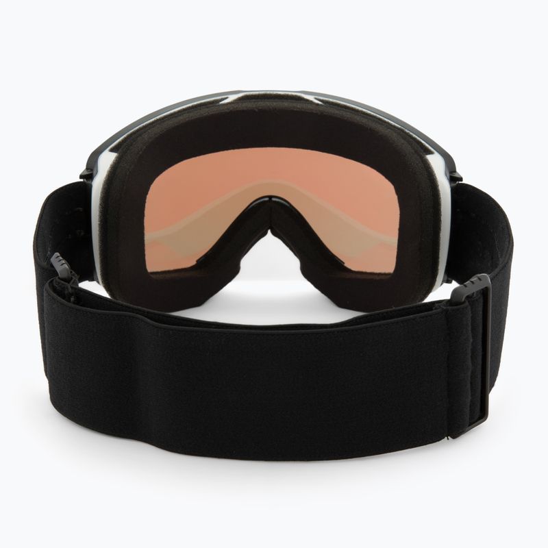 Lyžiarske okuliare Julbo Launcher Spectron Glare Control white/ black/ flash 3