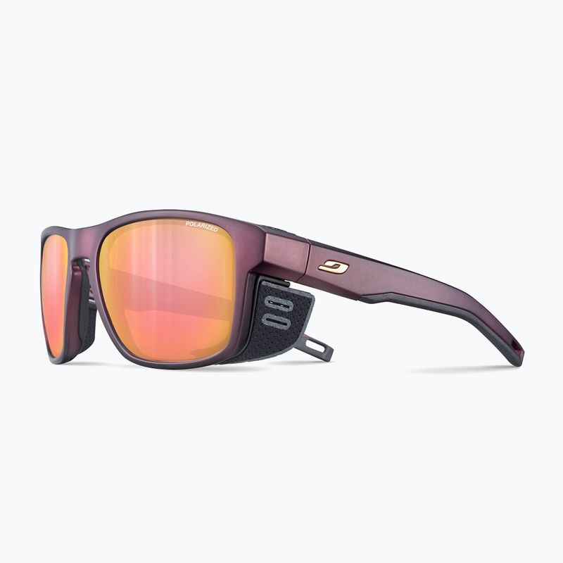 Slnečné okuliare Julbo Shield M Polarized 3Cf burgundy/gold