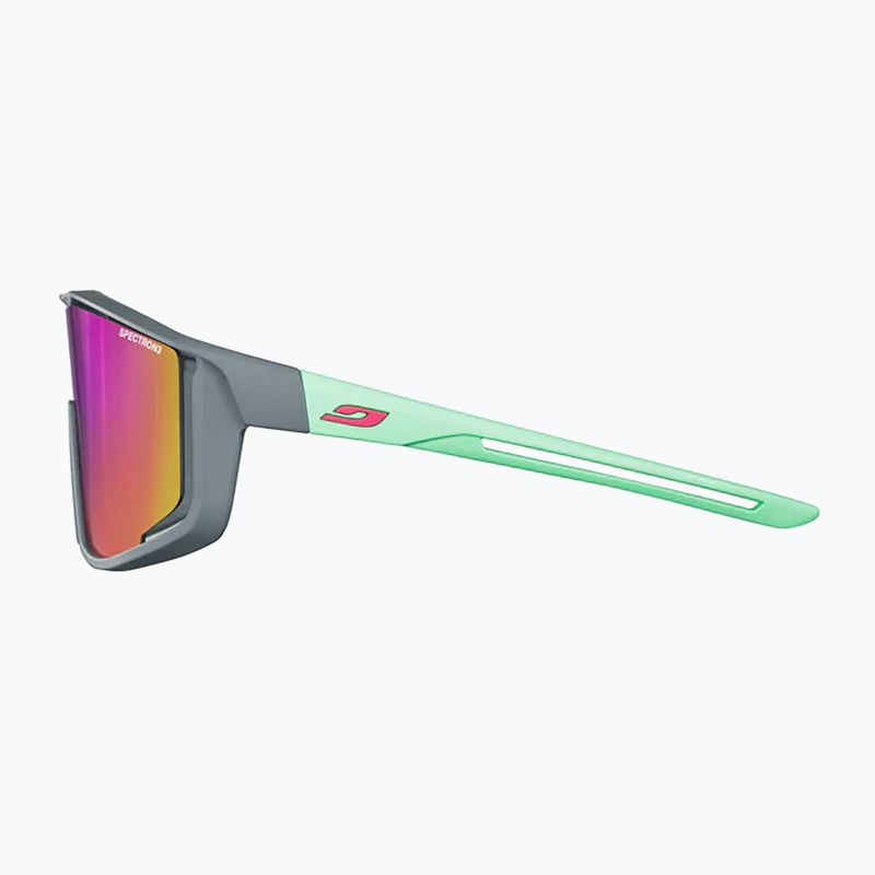 Detské slnečné okuliare Julbo Fury Junior Spectron matt gray/mint/pink flash 6