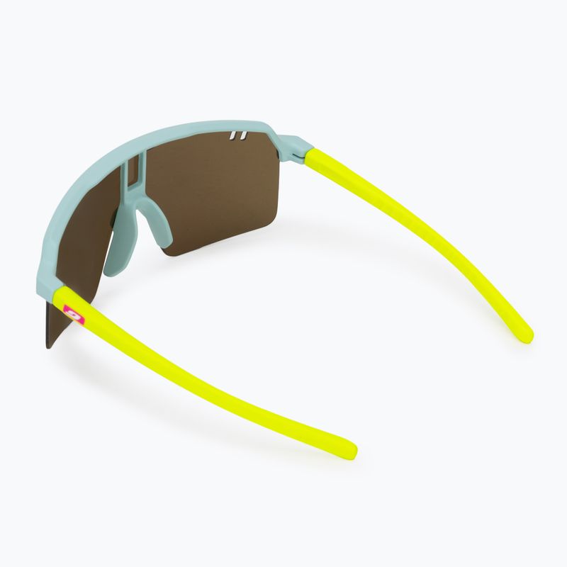Detské slnečné okuliare Julbo Intensity Junior Spectron blue pastel matt/ neon yellow matt 2