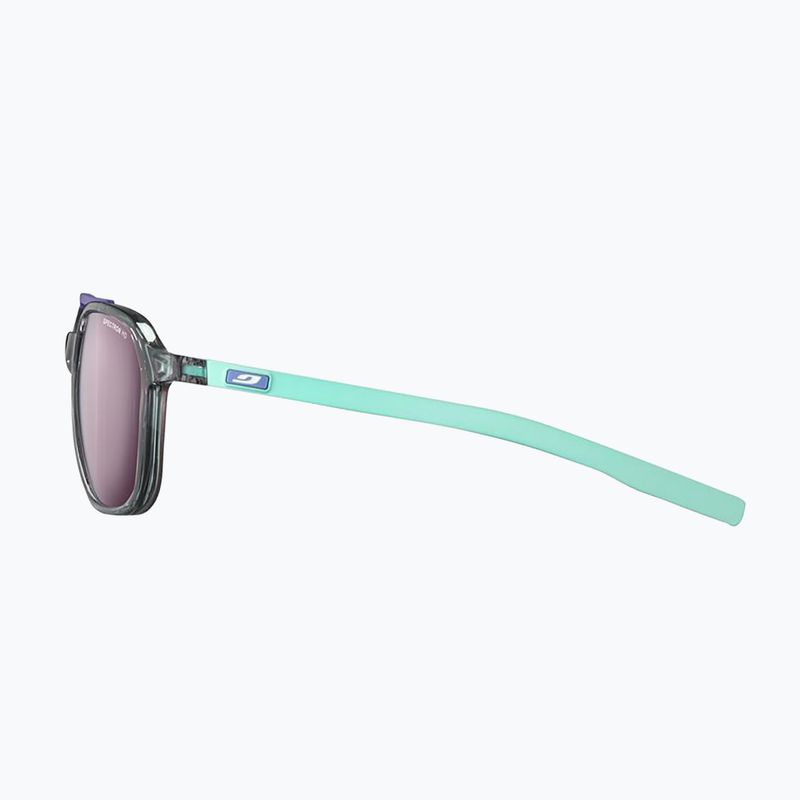 Slnečné okuliare Julbo Slack Spectron HD grey translu brillant/mint matte 3
