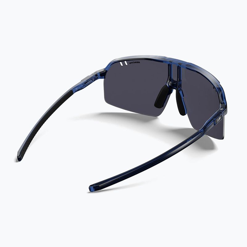 Slnečné okuliare Julbo Intensity Reactiv Light Amplifier shiny translucent blue/black 5