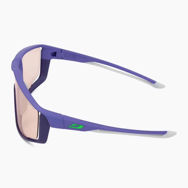 Slnečné okuliare Julbo Fury Reactiv High Contrast matt purple/gray/green 4