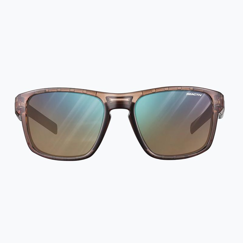 Slnečné okuliare Julbo Shield M Reactiv shiny translu brown/matt brown 3