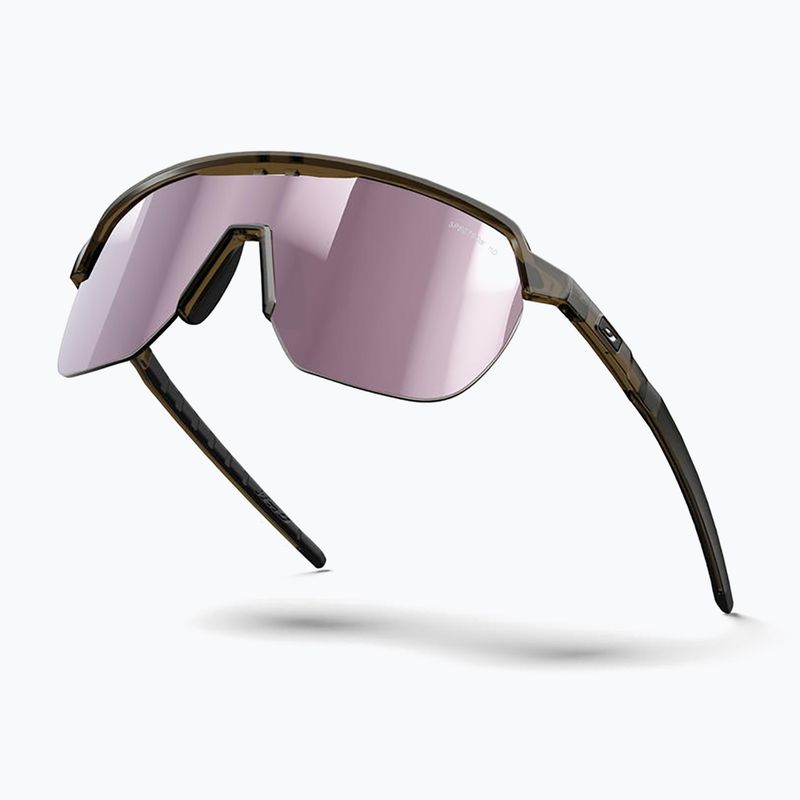 Slnečné okuliare Julbo Frequency Spectron HD shiny translucent brown/black 4