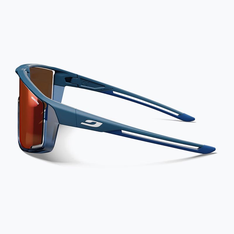 Slnečné okuliare Julbo Fury Reactiv High Contrast matt blue/translu blue 4